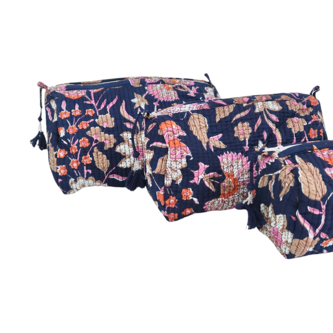Flower travel bag