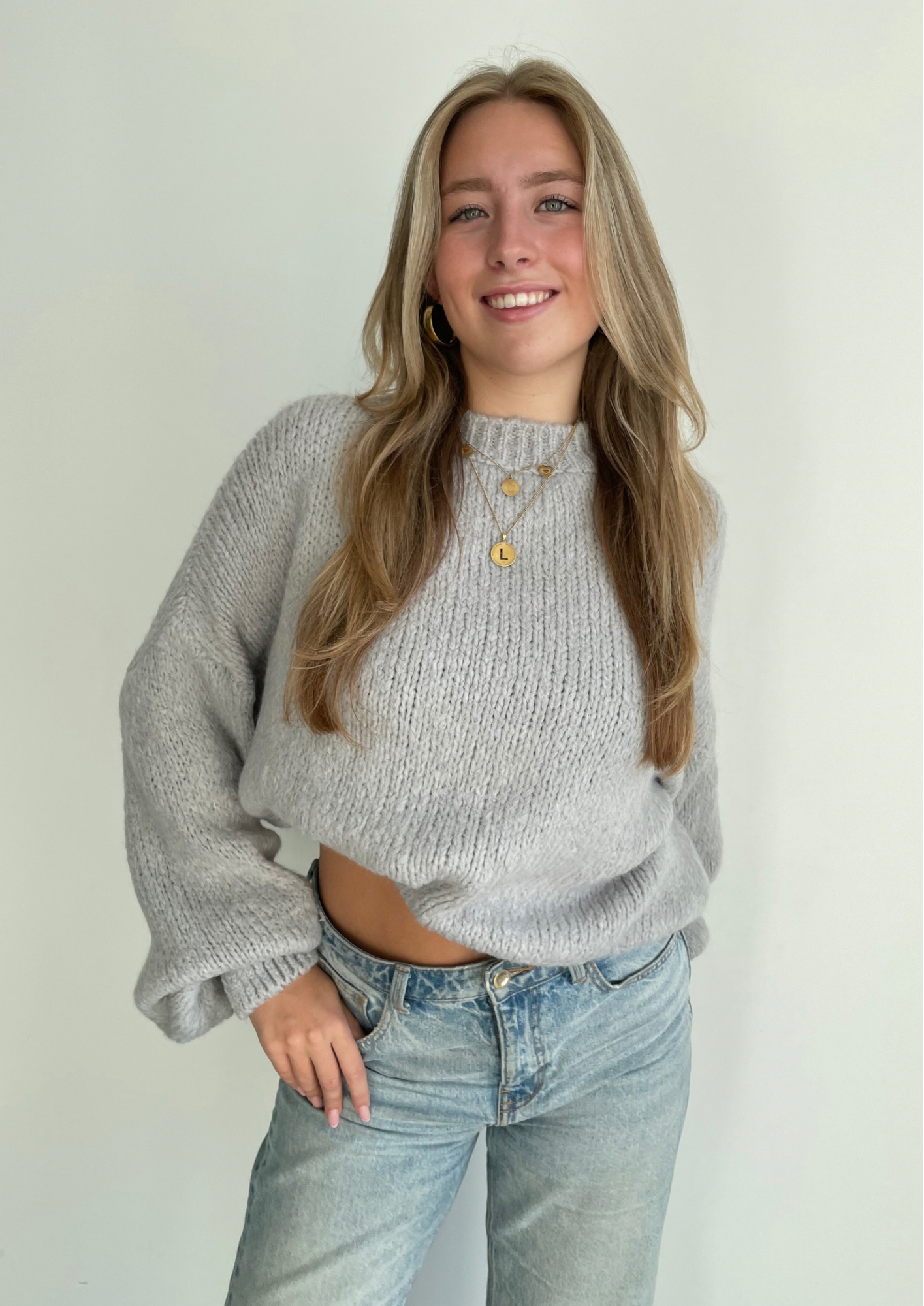 Comfy knit ★ sweater grey