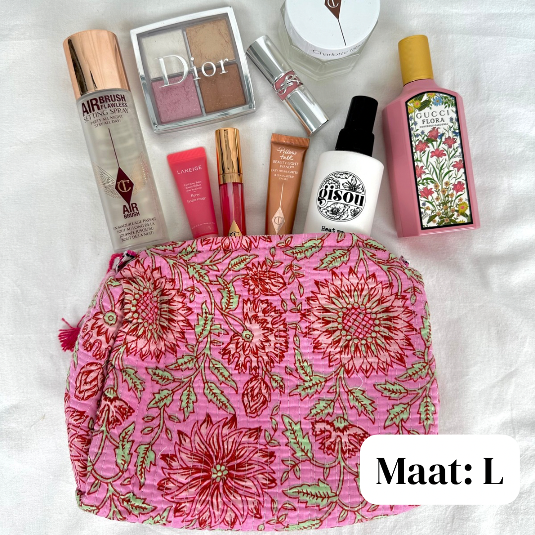 Flower travel bag