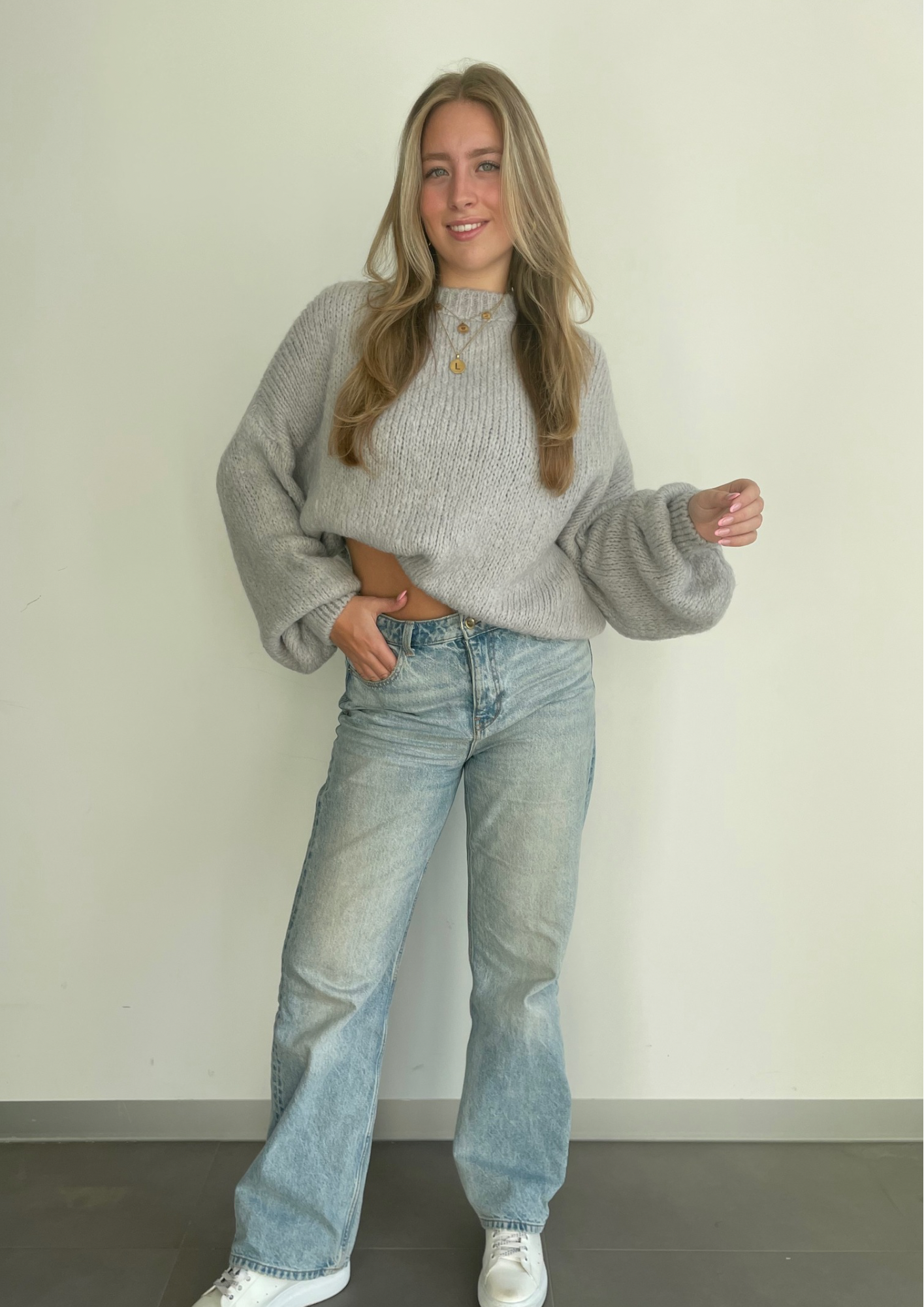 Comfy knit ★ sweater grey