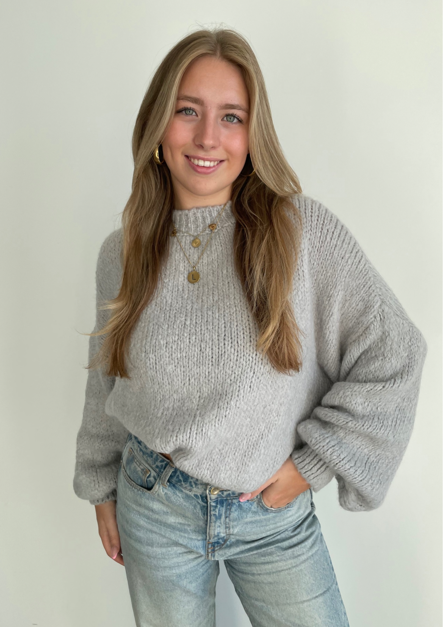 Comfy knit ★ sweater grey
