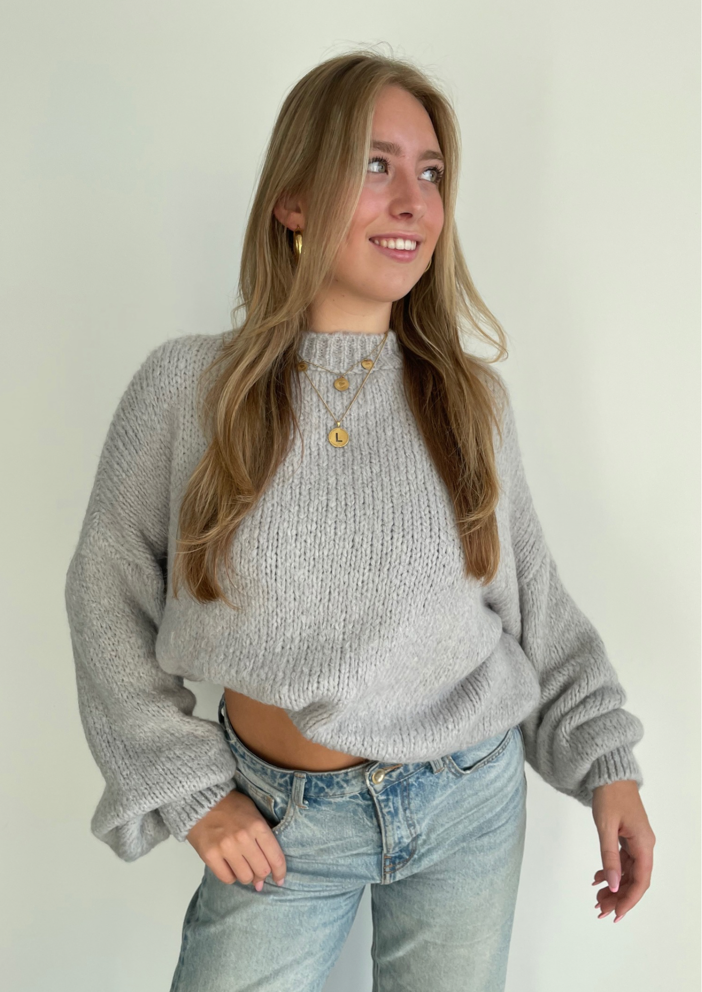 Comfy knit ★ sweater grey