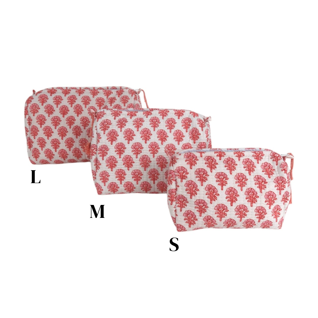 Flower travel bag