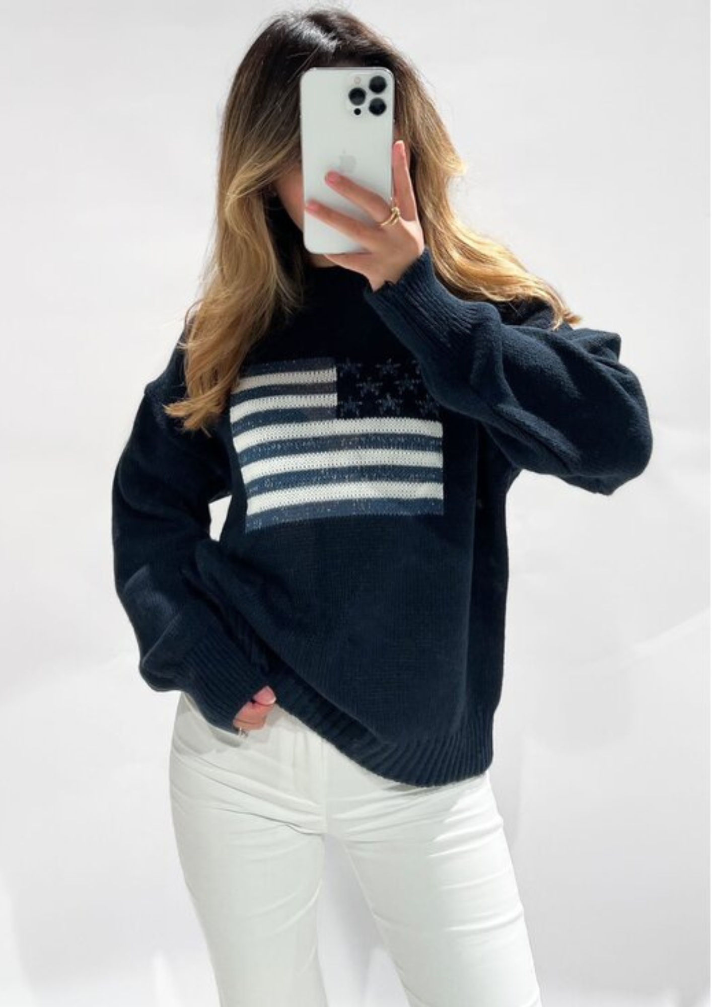 USA glitter ★ sweater