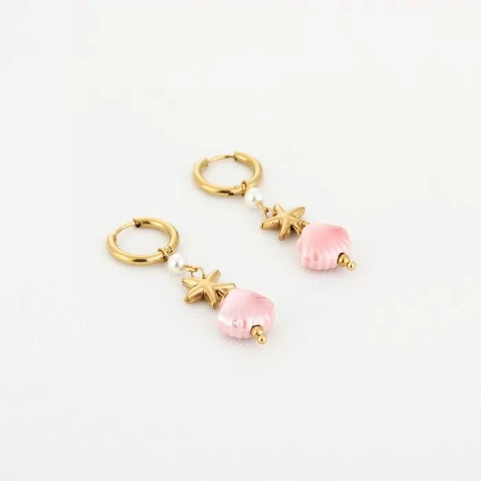 Seashell - oorbellen