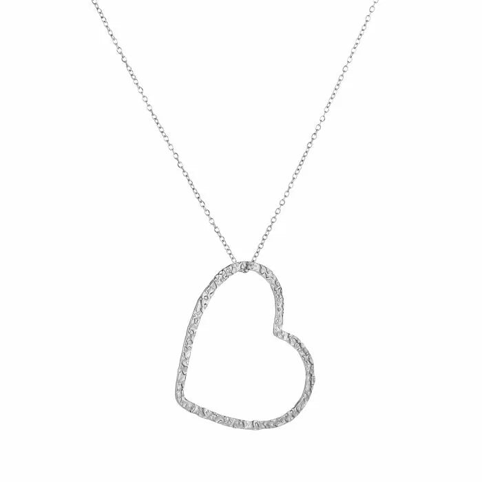 Open heart - ketting