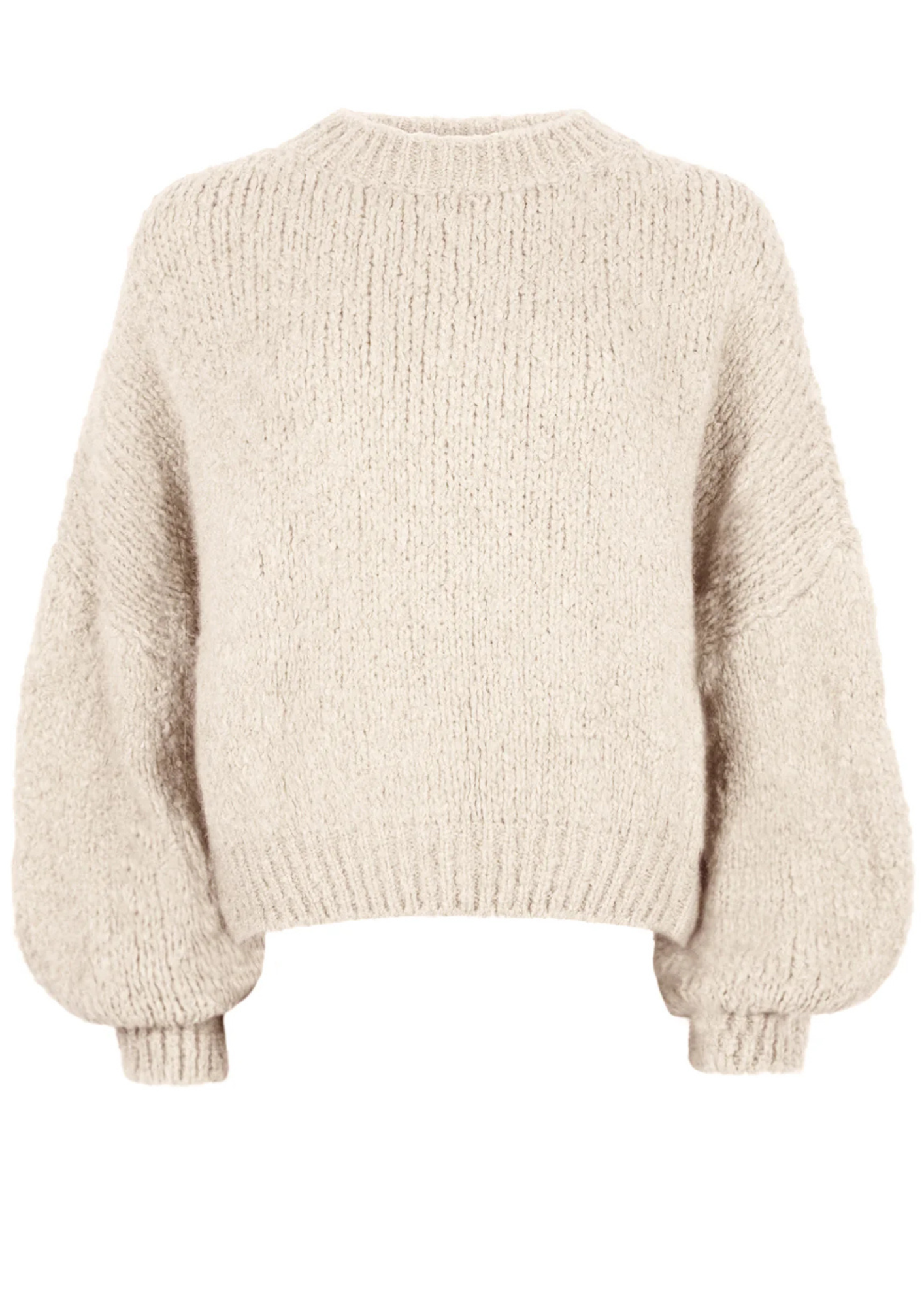 Comfy knit ★ sweater beige