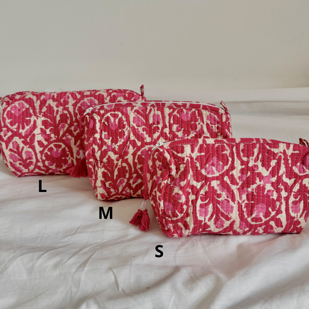 Flower travel bag