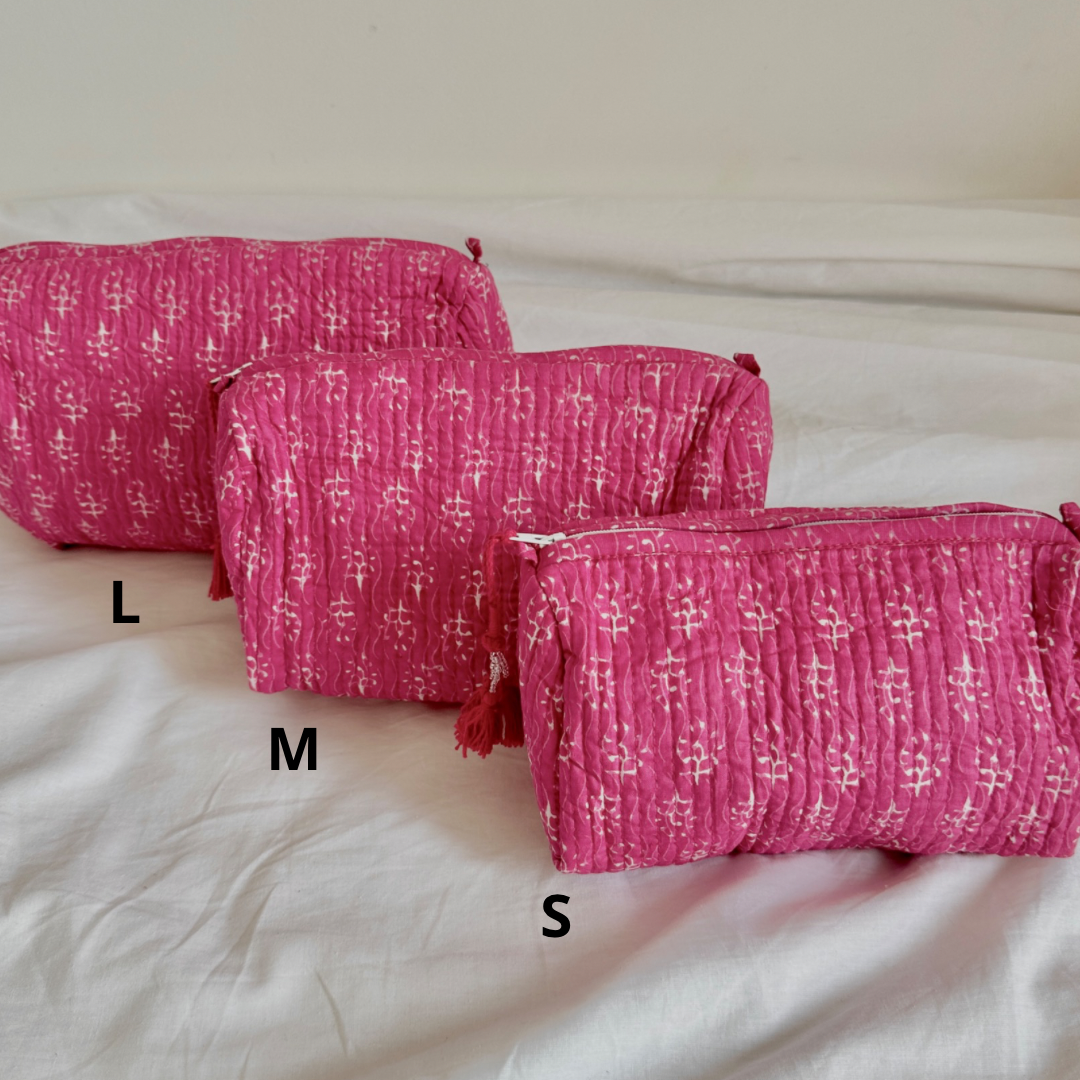 Flower travel bag