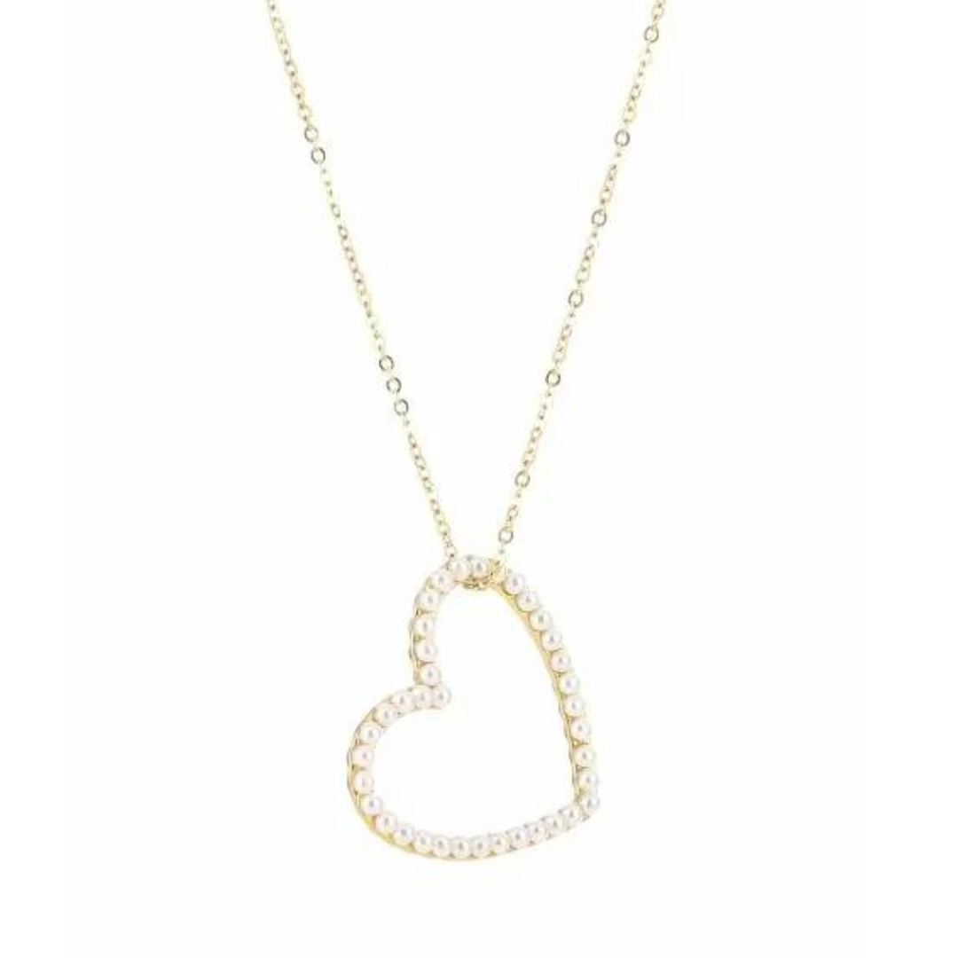 Open heart - ketting parel