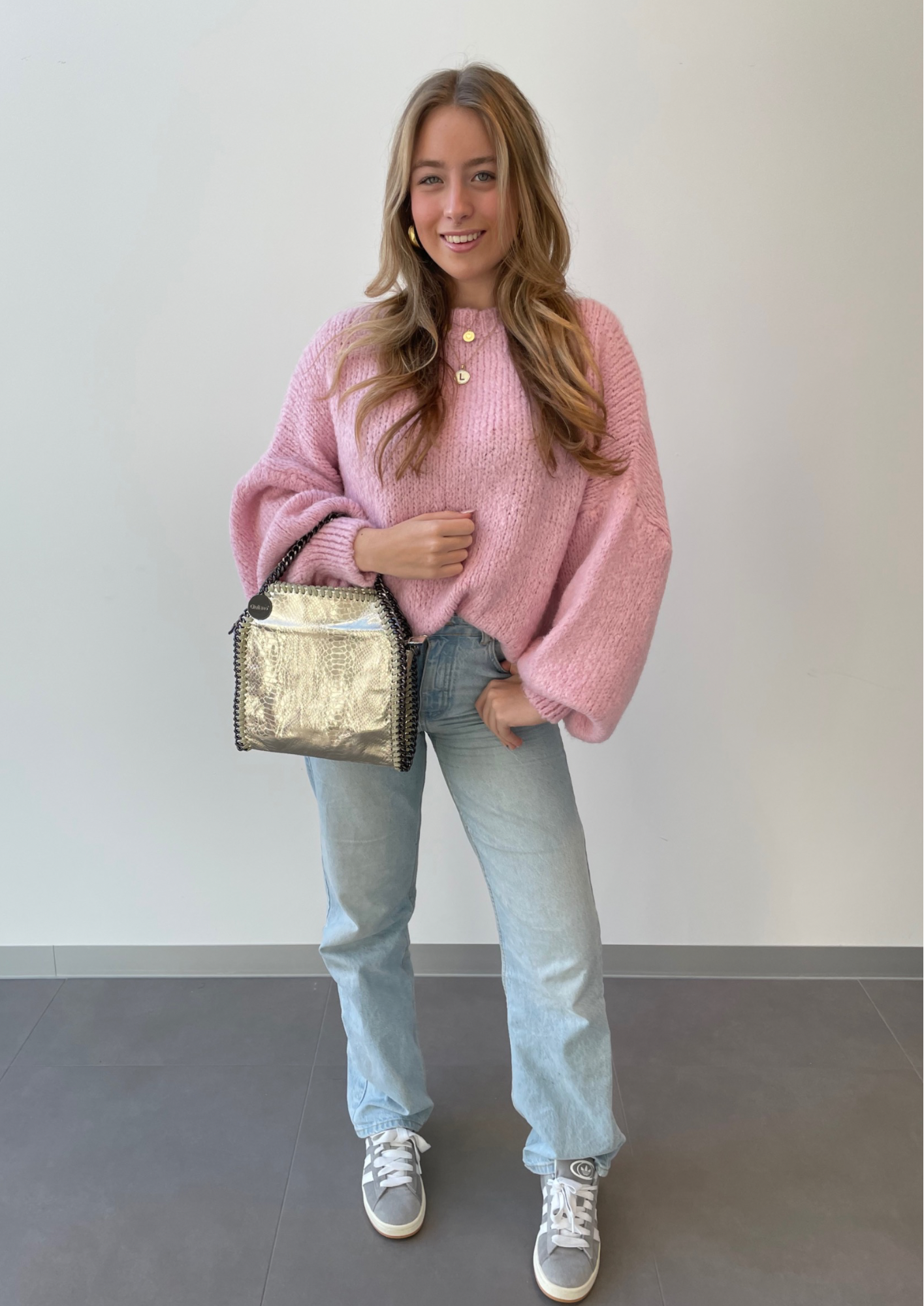 Cozy knit ★ sweater pink