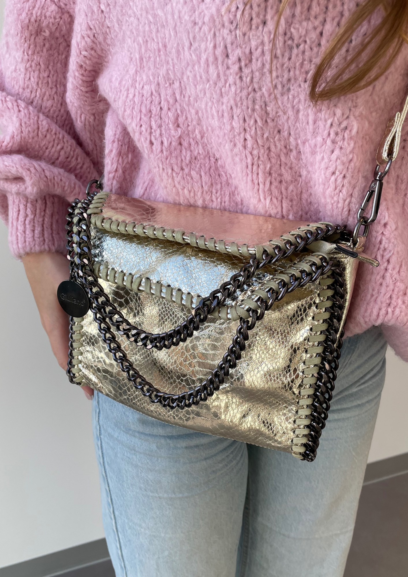 Copenhagen - bag gold small