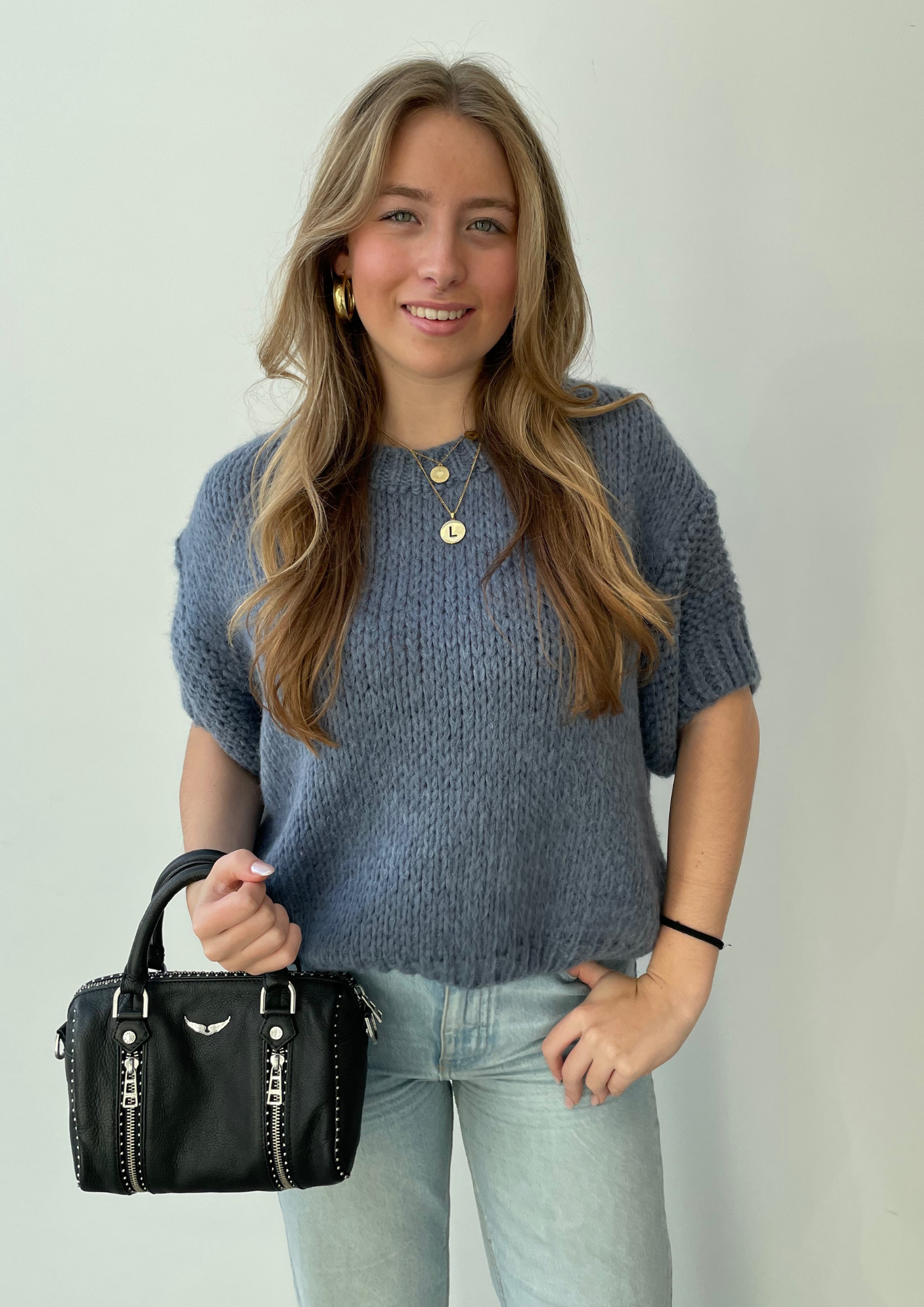 Knit ★ denim blue