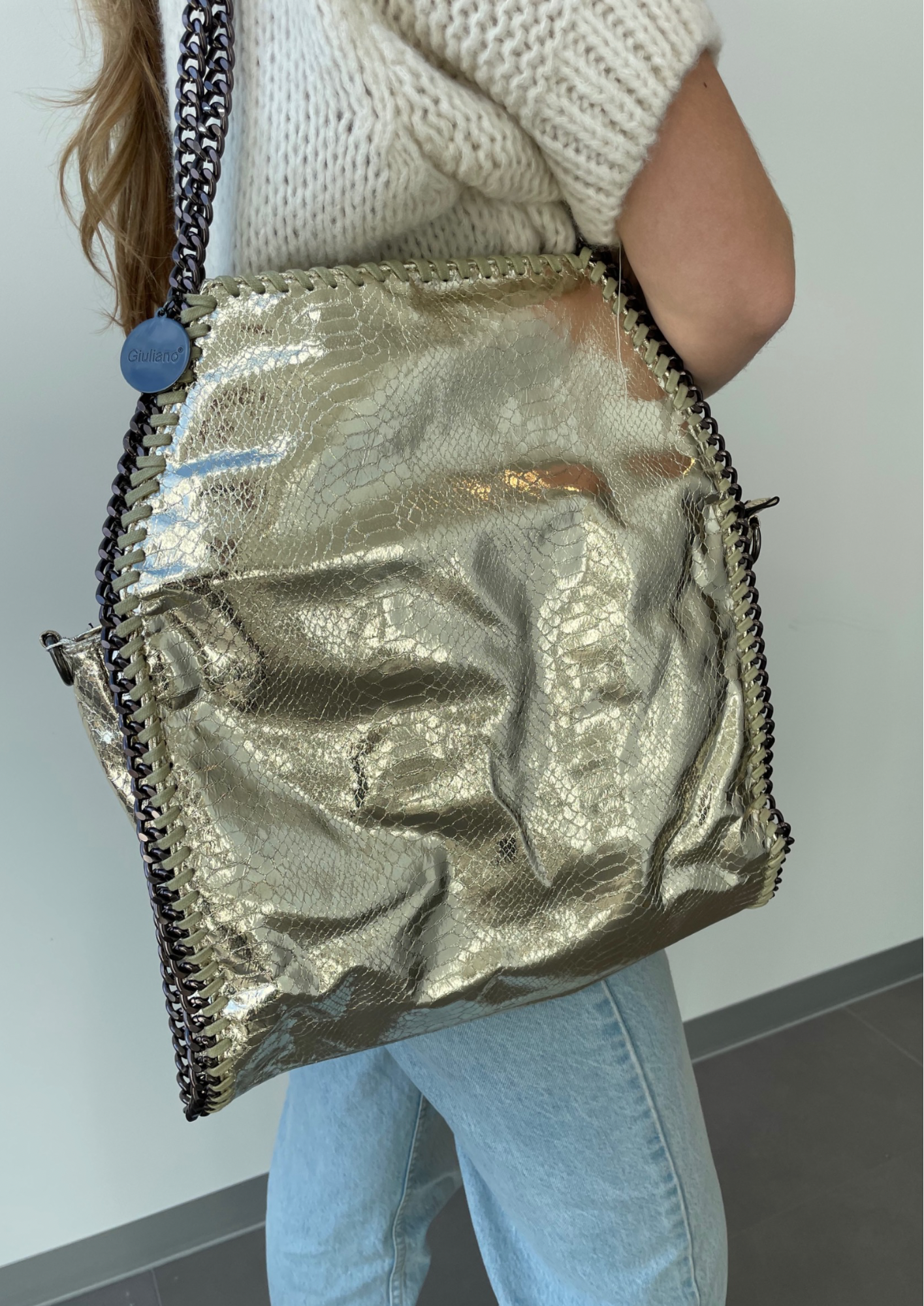 Copenhagen - bag gold big