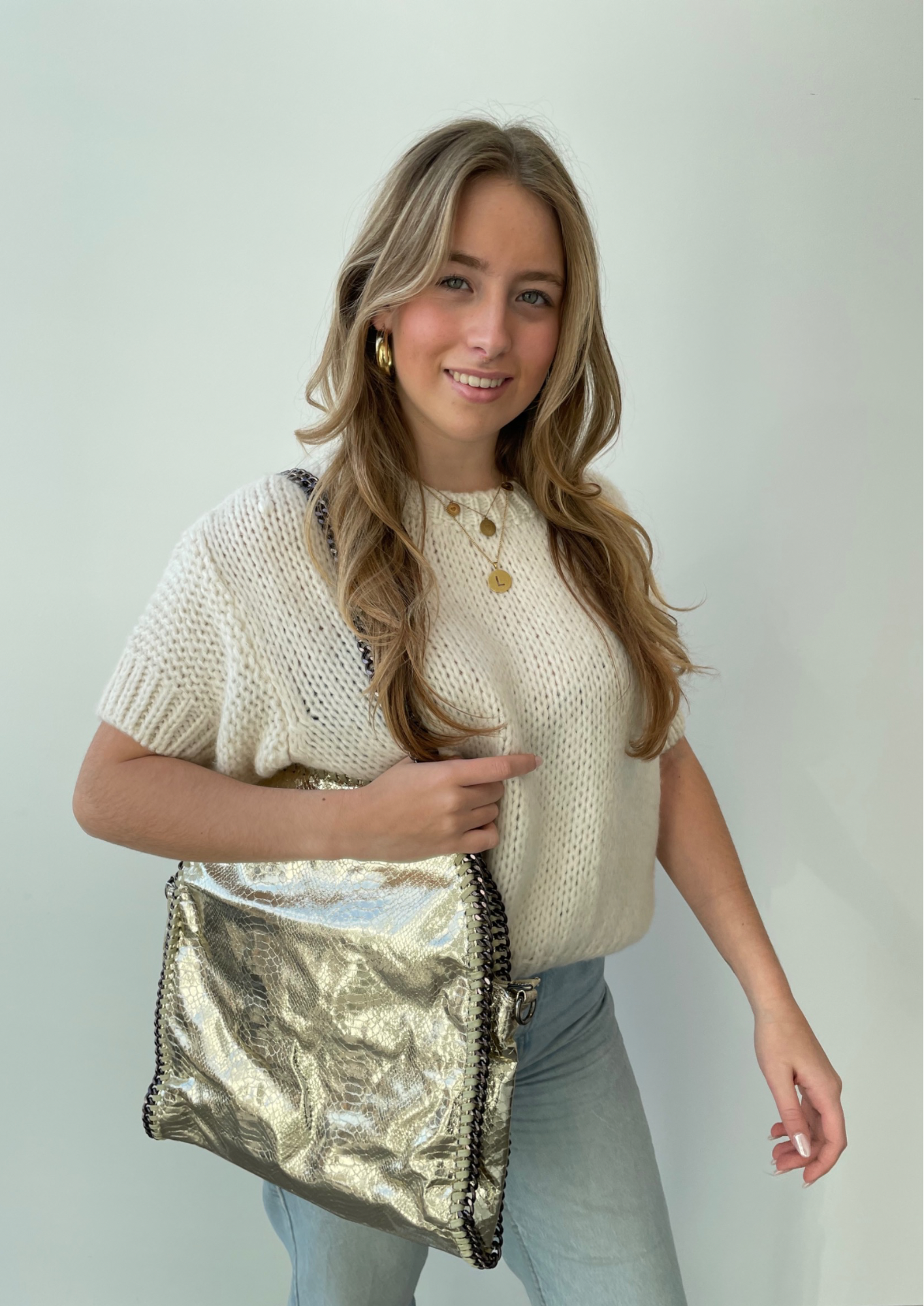 Copenhagen - bag gold big