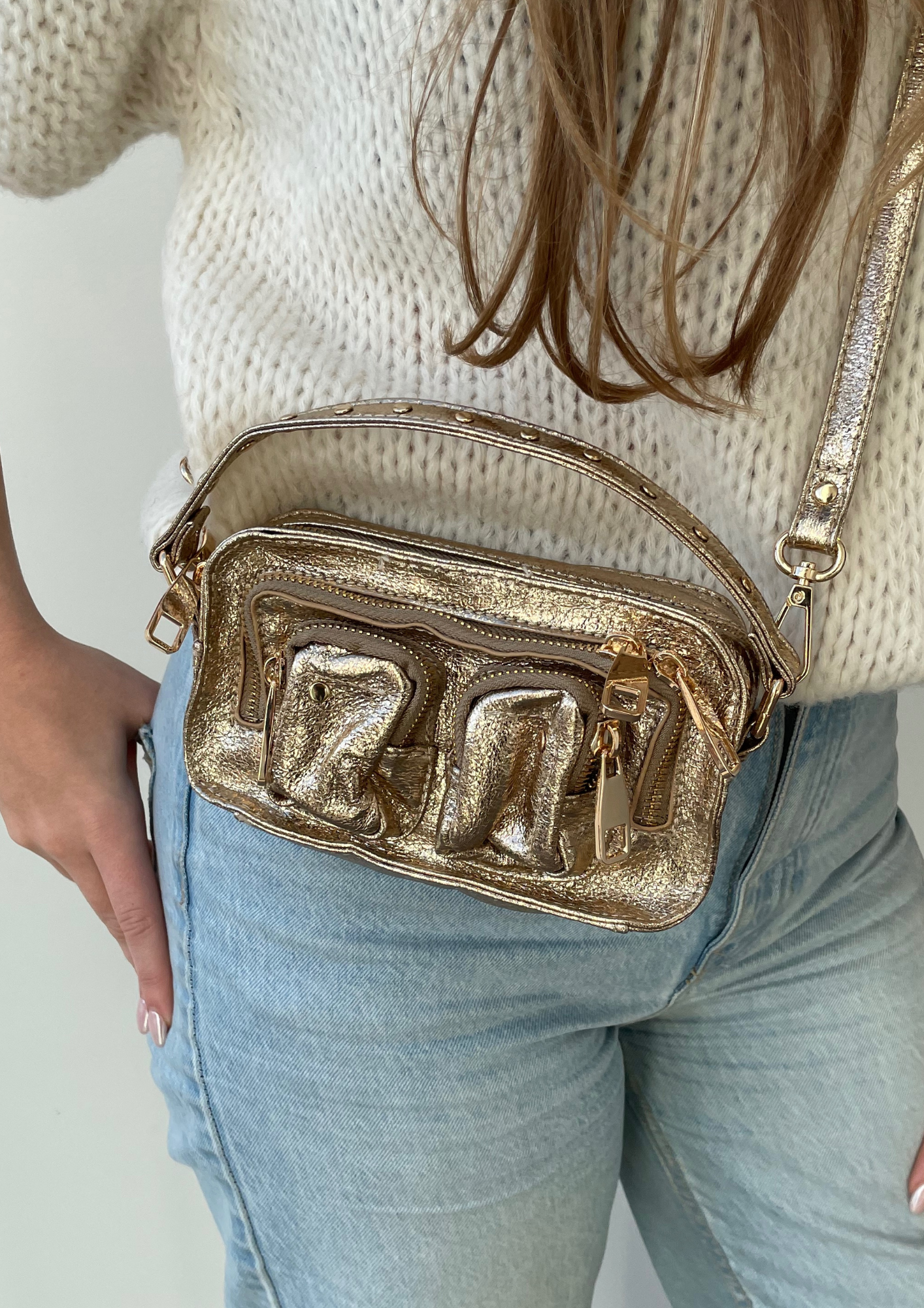 Lizzy - bag gold