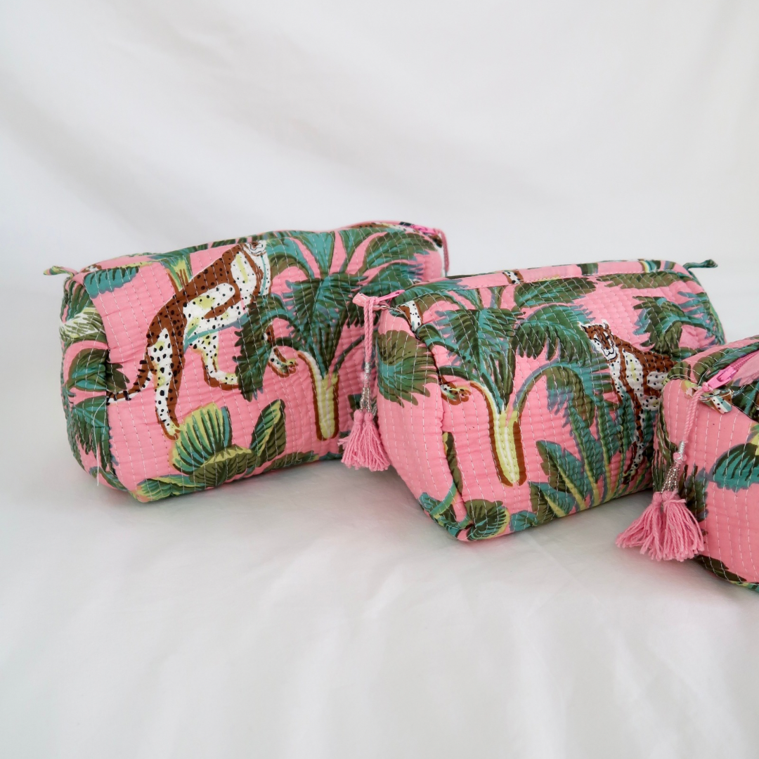 Flower travel bag