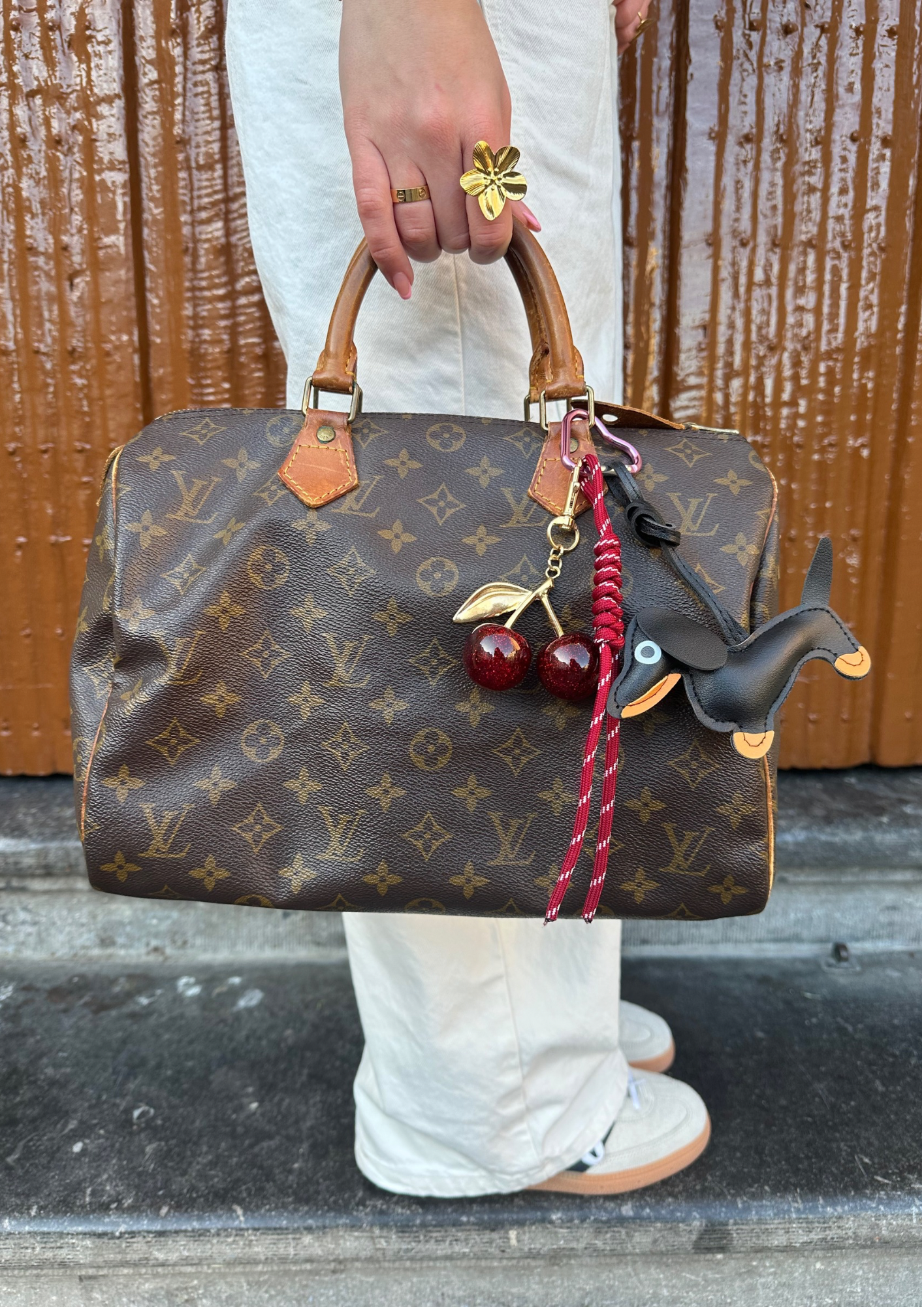 Cherry - bag charm