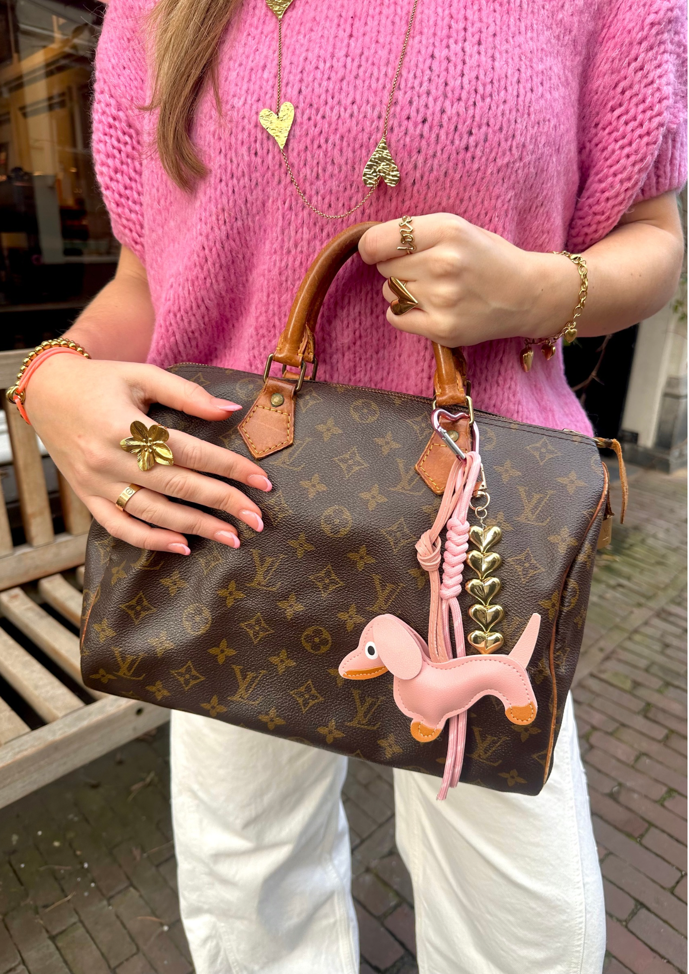 Tie - bag charm