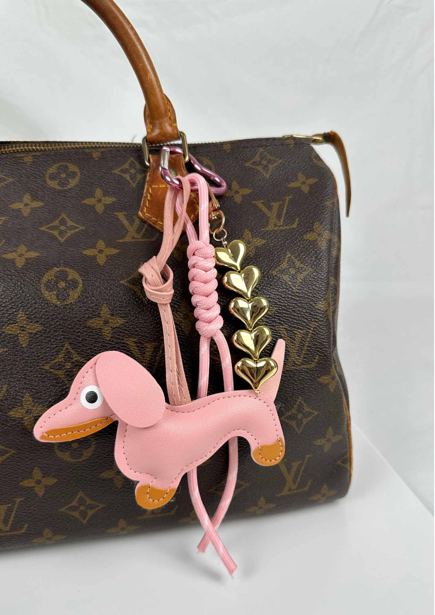 Heart - bag charm