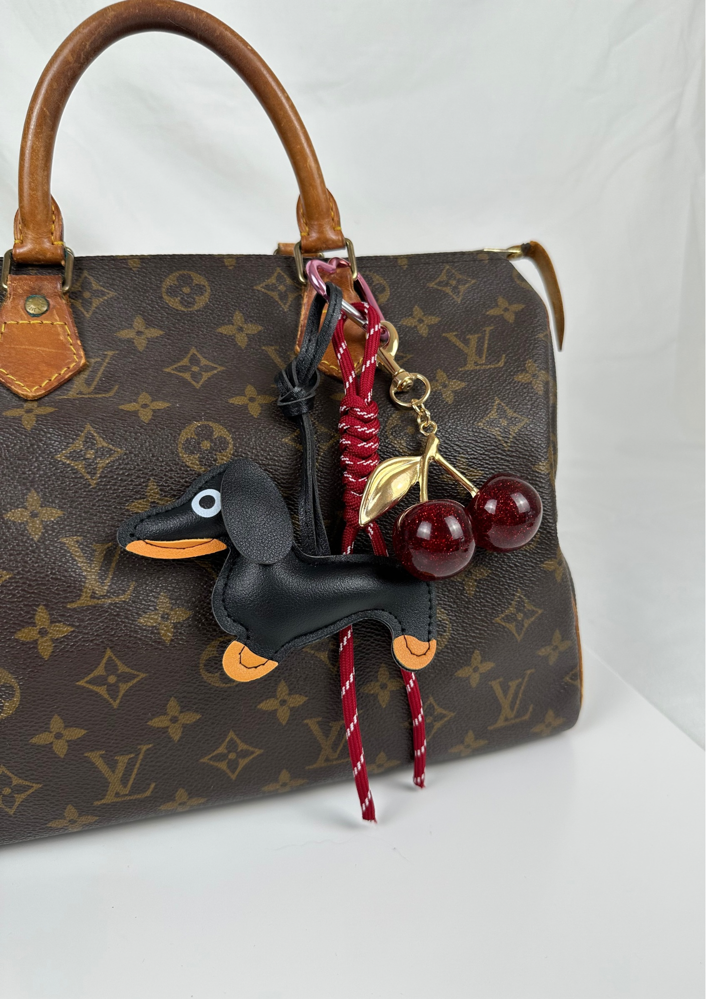 Cherry - bag charm