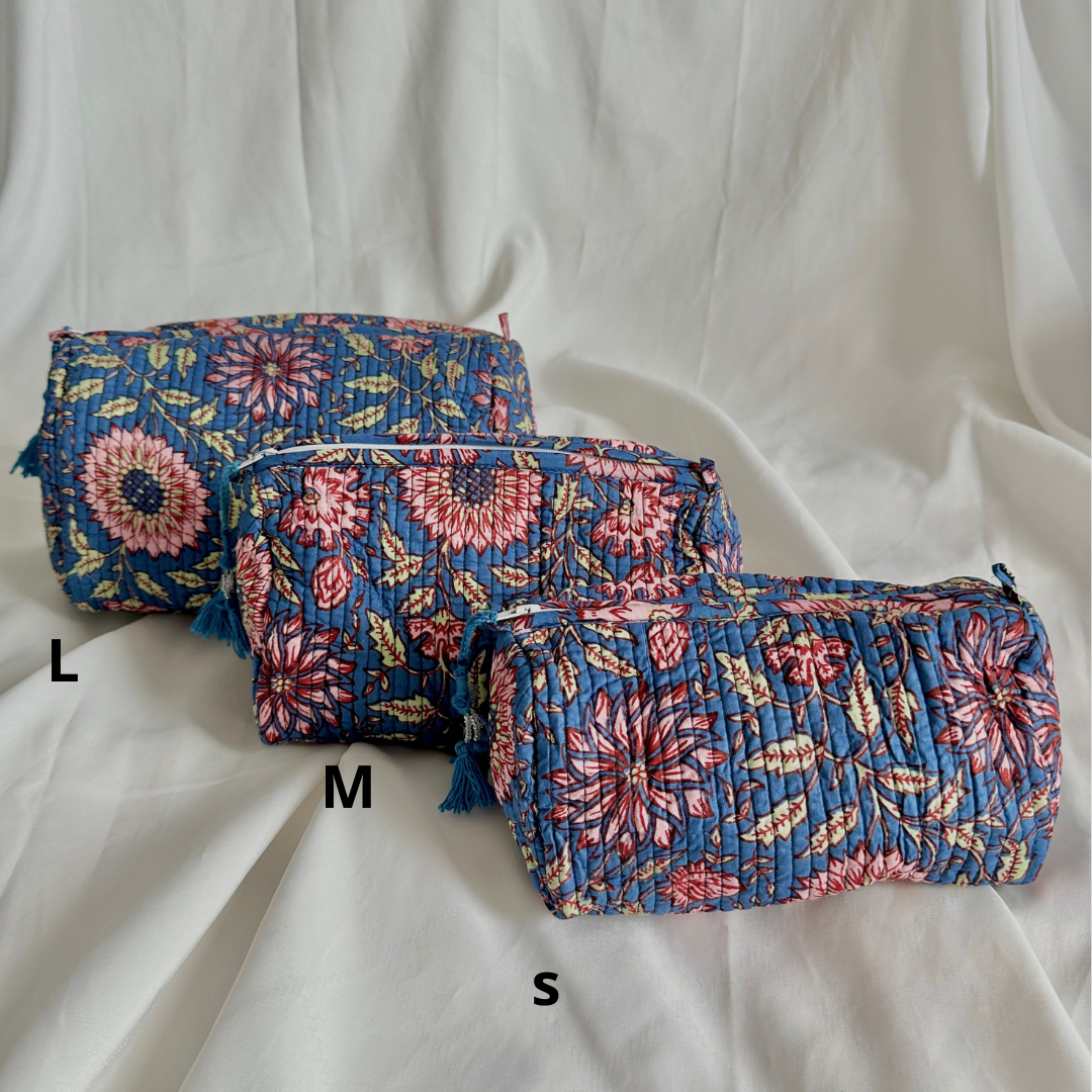 Flower travel bag