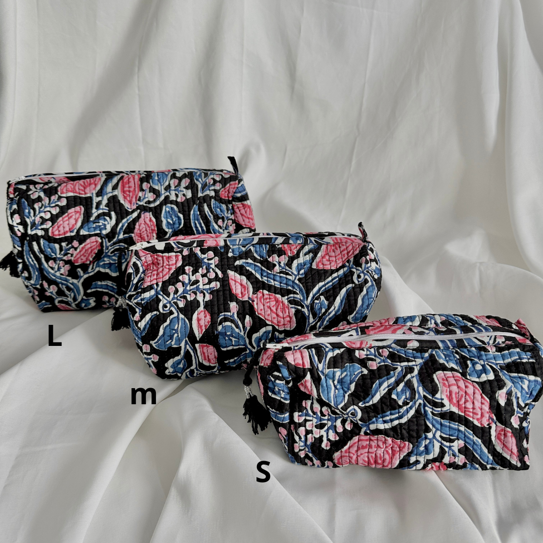 Flower travel bag