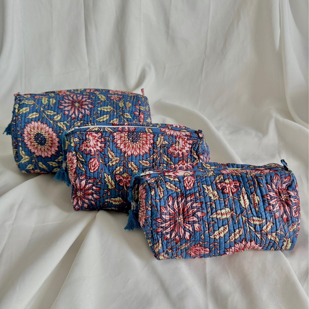 Flower travel bag