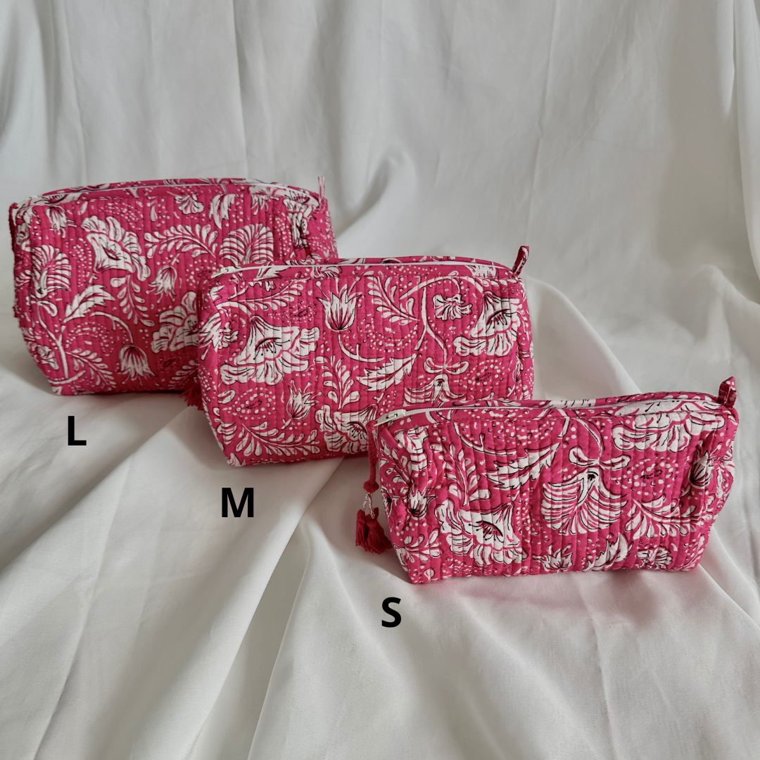 Flower travel bag