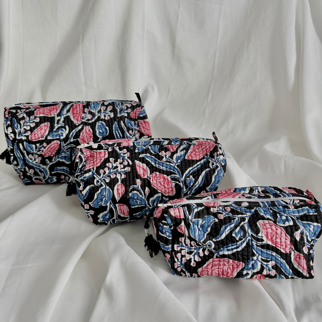 Flower travel bag
