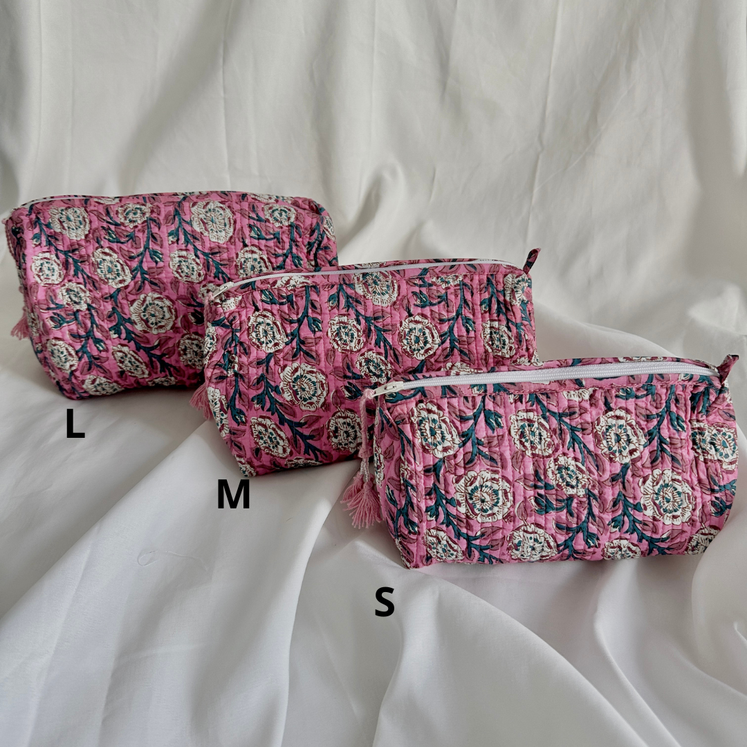 Flower travel bag