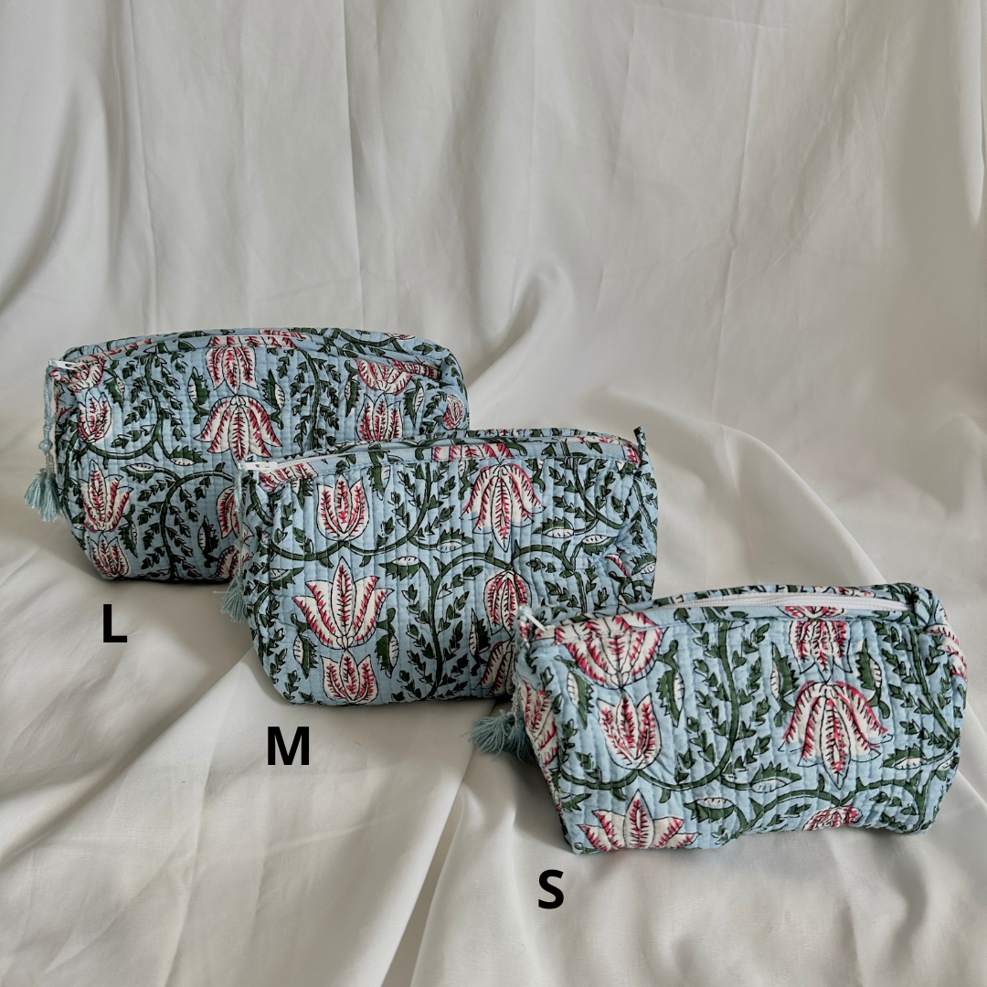 Flower travel bag