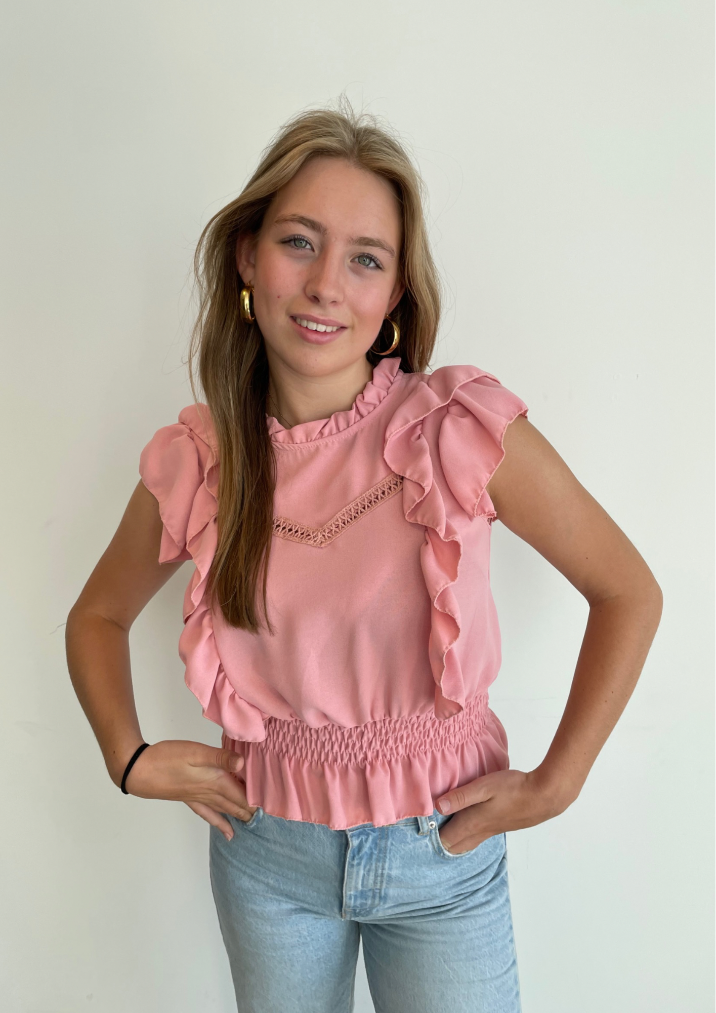 Romance - top pink
