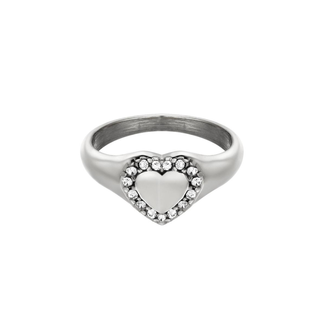 Diamond heart - ring
