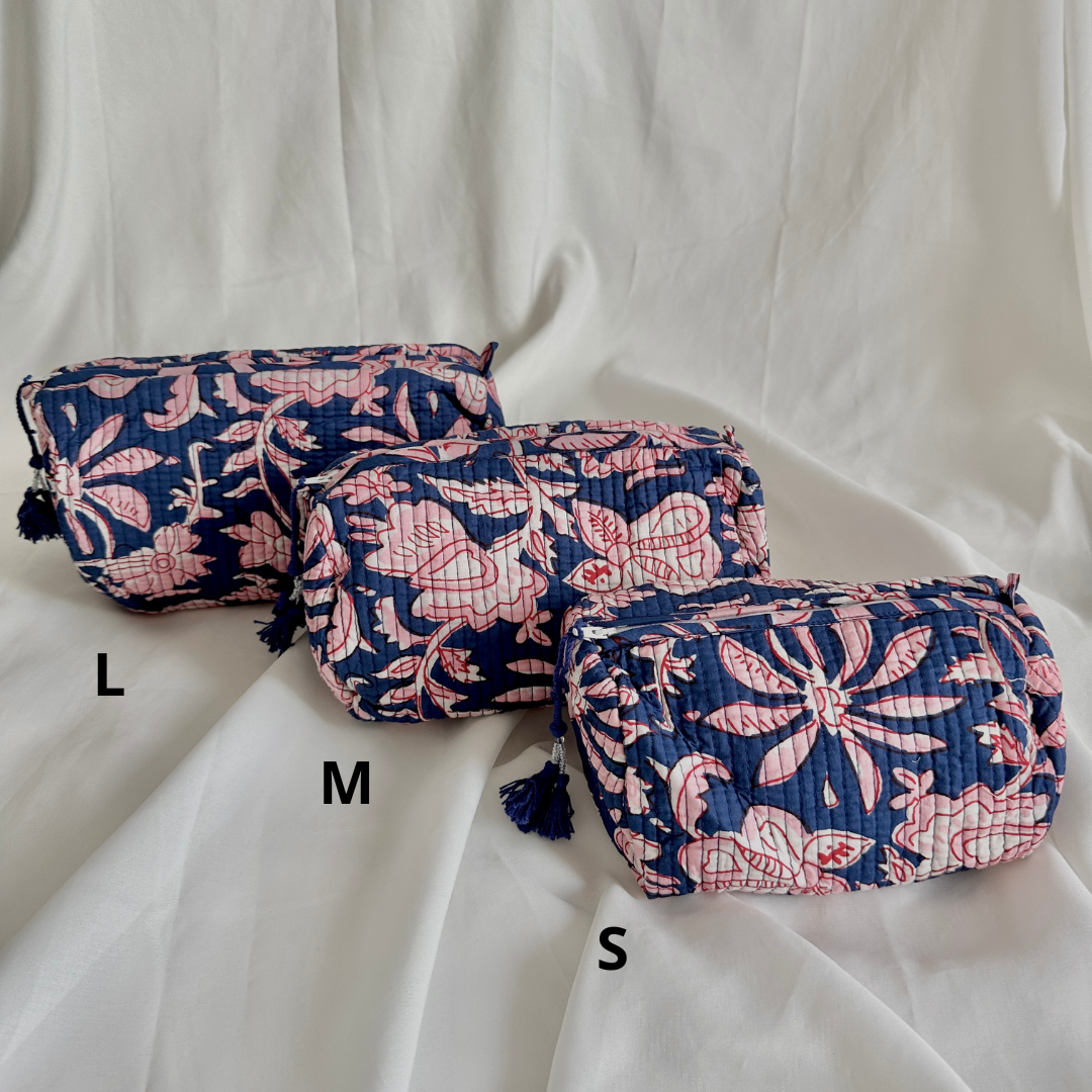 Flower travel bag