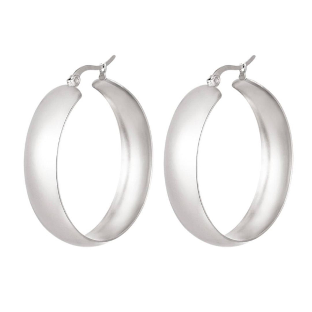 Chunky hoops - oorbellen
