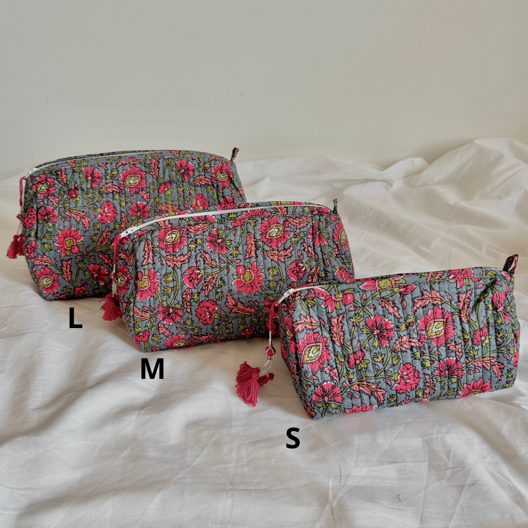 Flower travel bag