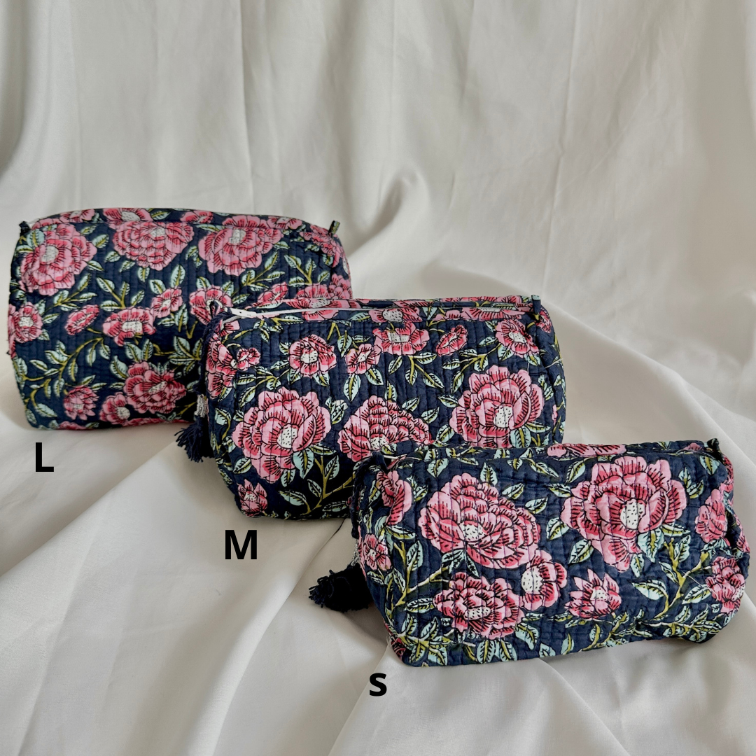 Flower travel bag