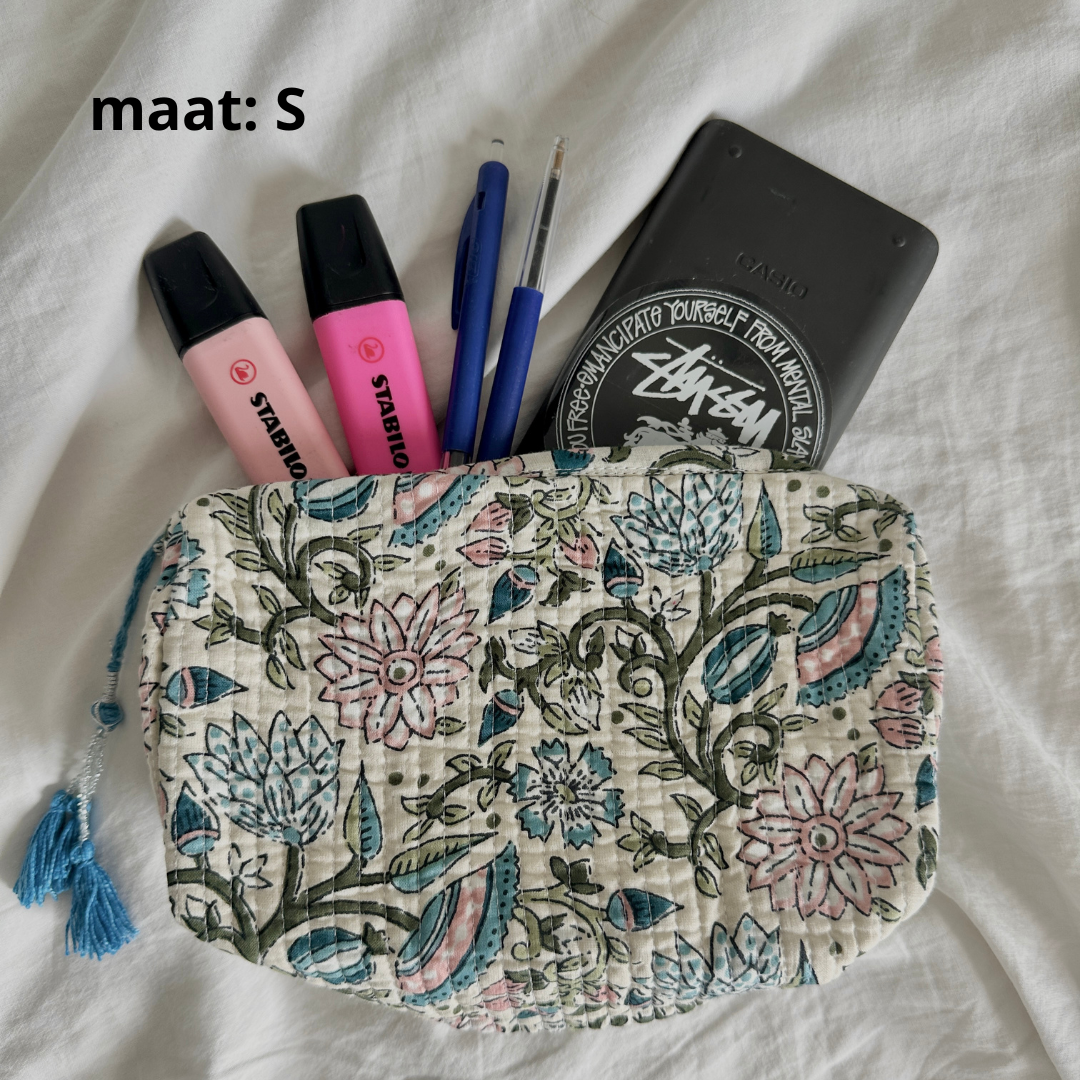 Flower travel bag