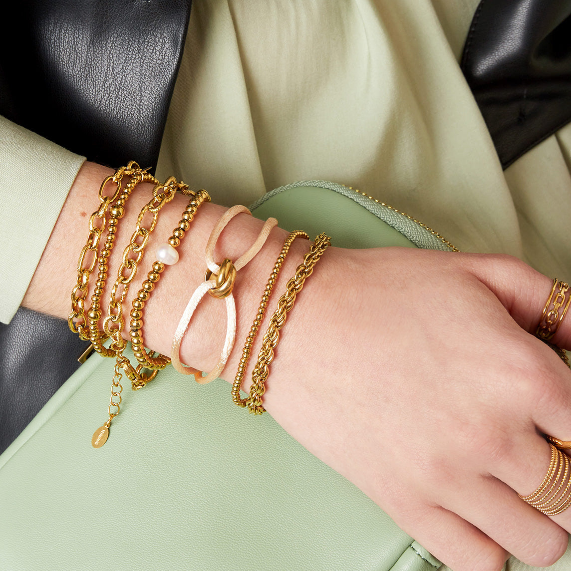 Twisted chain - armband