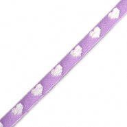 purple heart - lint armbandje