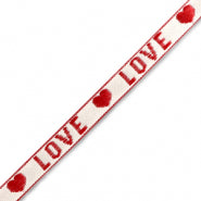 White love - lint armbandje
