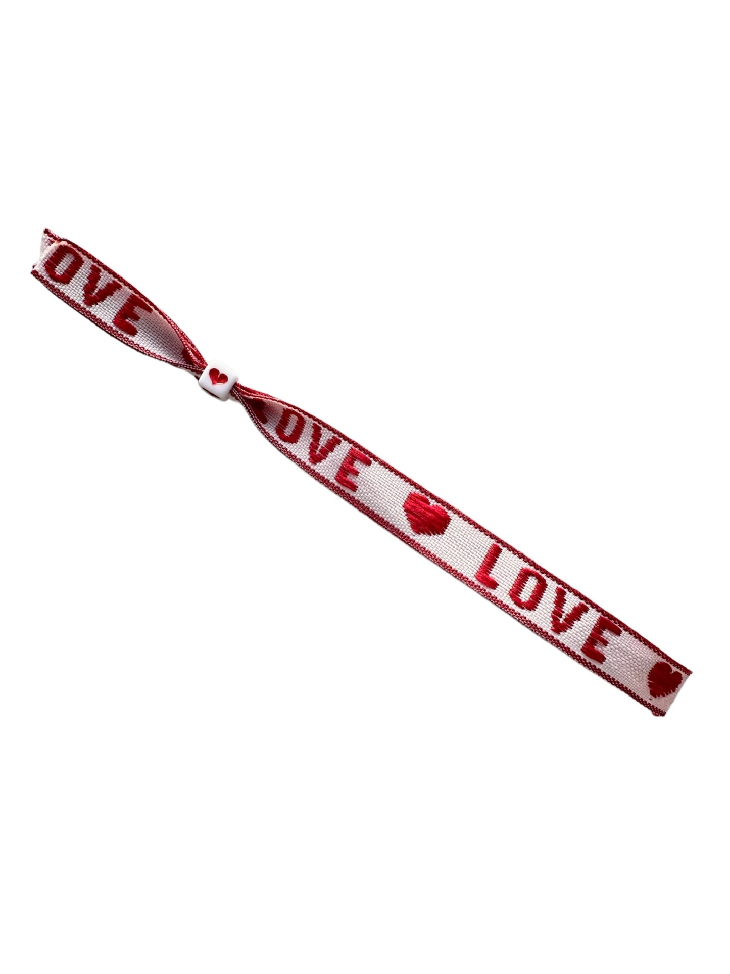 White love - lint armbandje