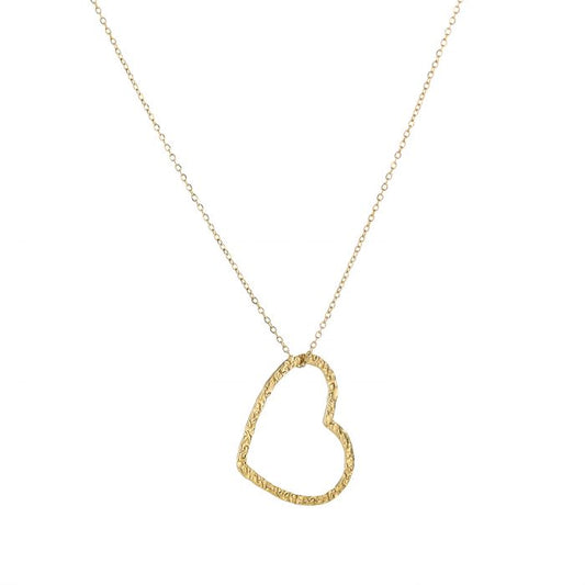 Open heart - ketting