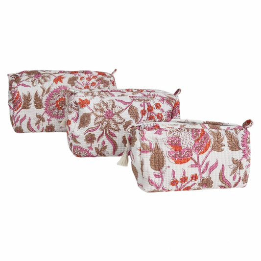 Flower travel bag