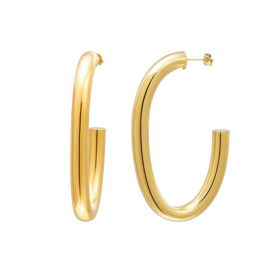 Big hoops - oorbellen