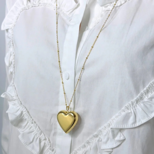Big heart - ketting lang