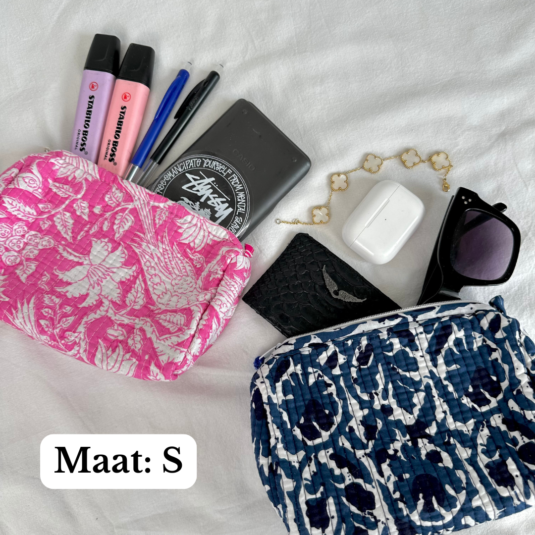 Flower travel bag