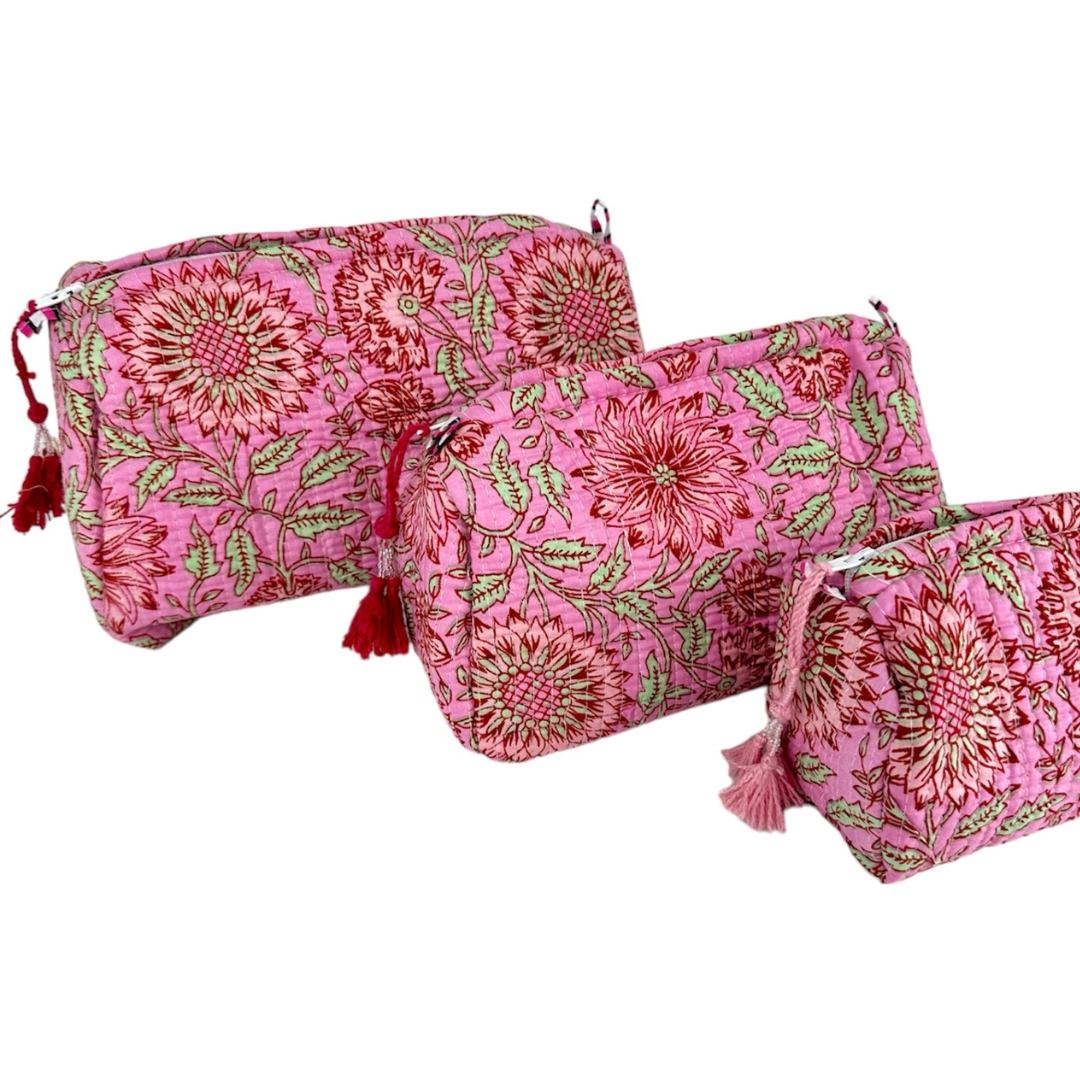 Flower travel bag